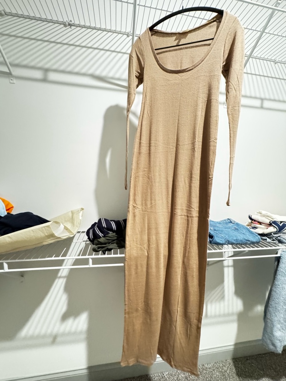 OZMA Long Sleeve Maxi Dress